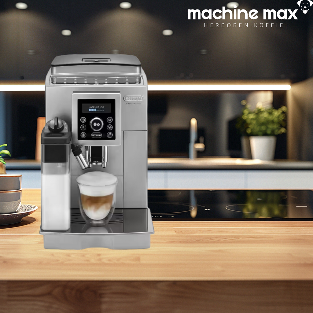 Delonghi Ecam 23.450B Kaffeemaschine – BITTE BEACHTEN: OHNE BEHÄLTER, HÄSSLICHER ZUSTAND, generalüberholt, 12 Monate Garantie