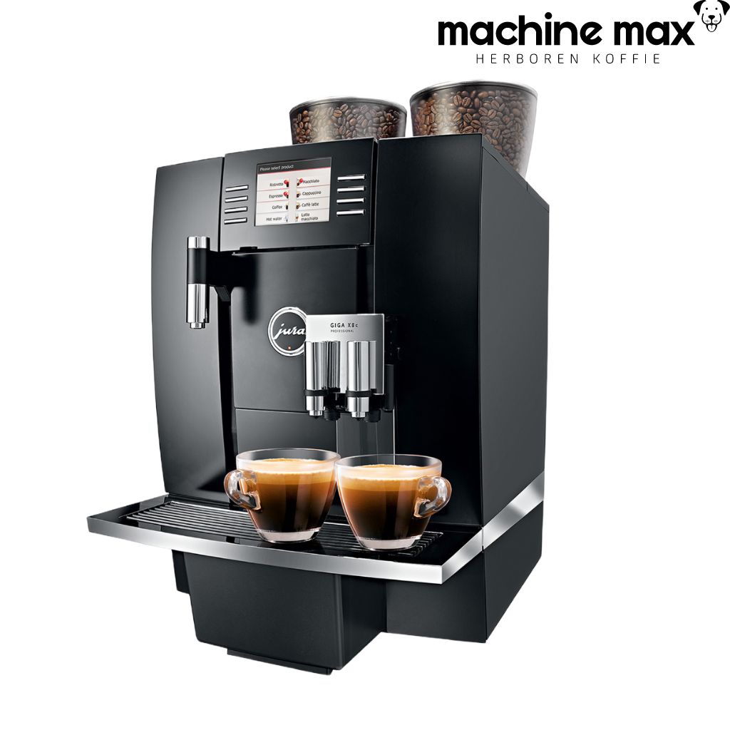 Jura Giga X8C Touchscreen Koffiemachine - Gereviseerd, Top Staat, +++, 12 Maanden Garantie